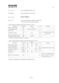 BU8793KN-E2 Datasheet Cover