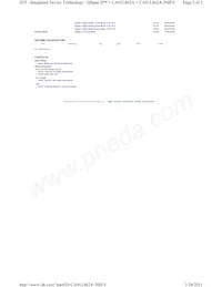 CA91L862A-50IEV Datasheet Page 2