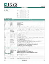 CPC5750U Datasheet Page 3