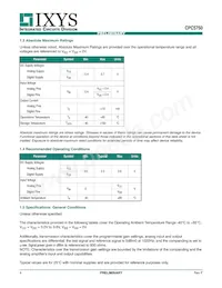 CPC5750U Datasheet Page 4