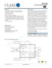 CPC7508BTR Datasheet Cover