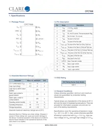 CPC7508BTR Datasheet Page 3