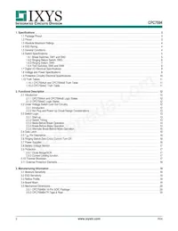 CPC7594BA Datasheet Page 2