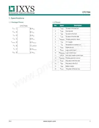 CPC7594BA Datasheet Page 3