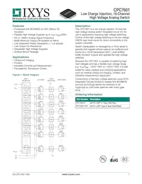 CPC7601K Datasheet Cover