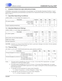 CS493105-CLZR Datasheet Page 7
