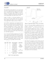 CS61577-IL1Z數據表 頁面 10