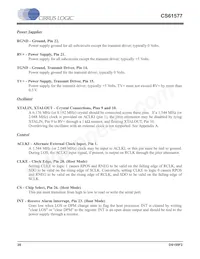 CS61577-IL1Z Datasheet Page 20