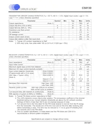CS8130-CSZR數據表 頁面 2