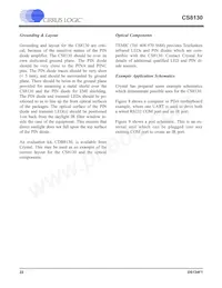 CS8130-CSZR數據表 頁面 22