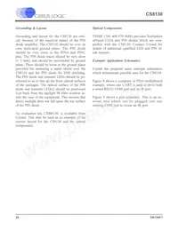 CS8130-CSZR Datasheet Page 22