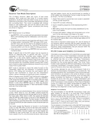 CY7B933-SC Datenblatt Seite 15
