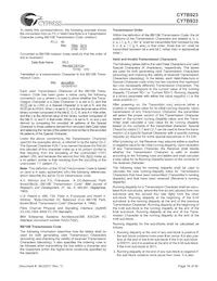 CY7B933-SC數據表 頁面 16