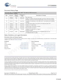 CY7C68000A-56LTXCT數據表 頁面 15