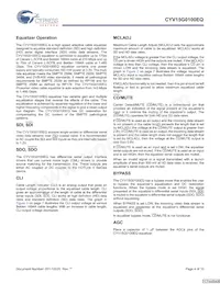 CYV15G0100EQ-SXC Datasheet Page 4