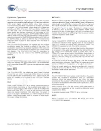 CYV15G0101EQ-SXC Datasheet Pagina 4