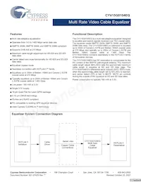 CYV15G0104EQ-LXC Datasheet Cover
