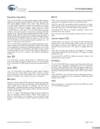 CYV15G0104EQ-LXC Datasheet Page 4