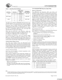 CYV15G0204TRB-BGC Datasheet Page 13