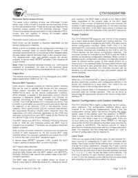 CYV15G0204TRB-BGC Datasheet Page 15