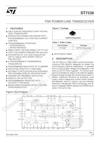 E-ST7538P Datasheet Cover