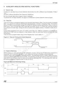 E-ST7538P Datasheet Pagina 23