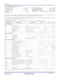 EL1507CSZ-T7 Datasheet Page 3