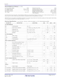 EL1511CSZ-T7 Datasheet Page 3