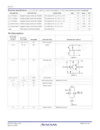 EL1511CSZ-T7 Datasheet Page 4