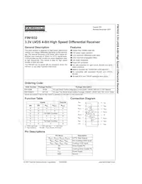 FIN1032MTC Datasheet Cover