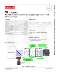 FIN212ACGFX Datasheet Cover