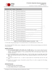 FT2232H-56Q MINI MDL Datenblatt Seite 8