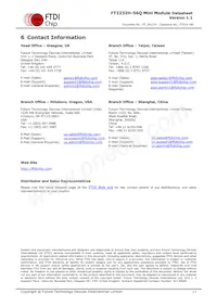 FT2232H-56Q MINI MDL Datenblatt Seite 12