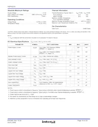 HSP43216JC-52Z數據表 頁面 16