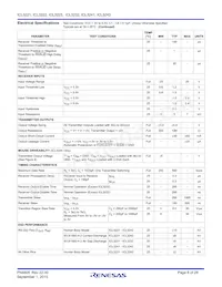 ICL3221CVZ-T7 Datasheet Page 8