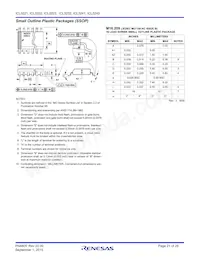 ICL3221CVZ-T7 Datasheet Page 21