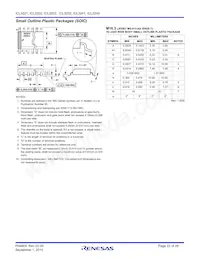 ICL3221CVZ-T7 Datasheet Page 22
