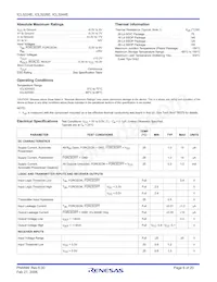 ICL3226ECAZ-T Datasheet Page 6