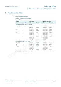 IP4853CX24/LF Datasheet Pagina 5