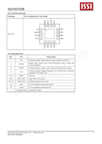 IS31IO7328-QFLS4-TR Datenblatt Seite 2