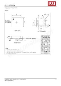 IS31SE5104-GRLS2 Datasheet Page 12