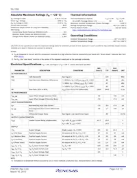 ISL1550IRZ Datasheet Page 4