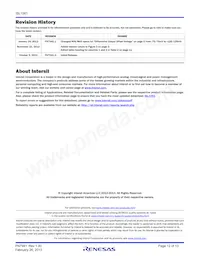 ISL1561IRZ Datasheet Pagina 12