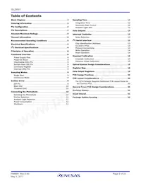 ISL29501IRZ-T7 Datasheet Page 2