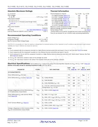 ISL31490EIRTZ-T7A Datasheet Page 7