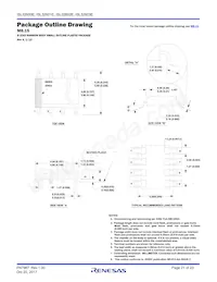 ISL32601EFUZ Datasheet Page 21