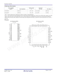 ISL3332IAZ-T Datasheet Page 2