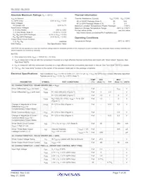 ISL3332IAZ-T Datasheet Page 7