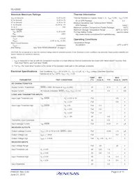 ISL4260EIR-T Datasheet Page 4