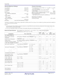 ISL4270EIR-T Datasheet Page 4